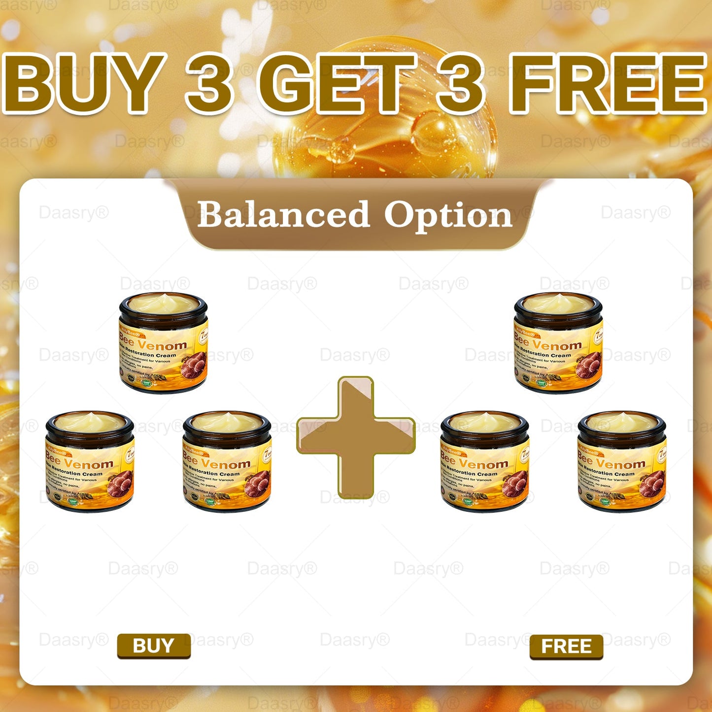 AllyBee® Only 10 jars!!! Get an exclusive 30% OFF now. ✨ See visible firming in just 7 days! ✔️ Backed by our 180-day money-back guarantee.